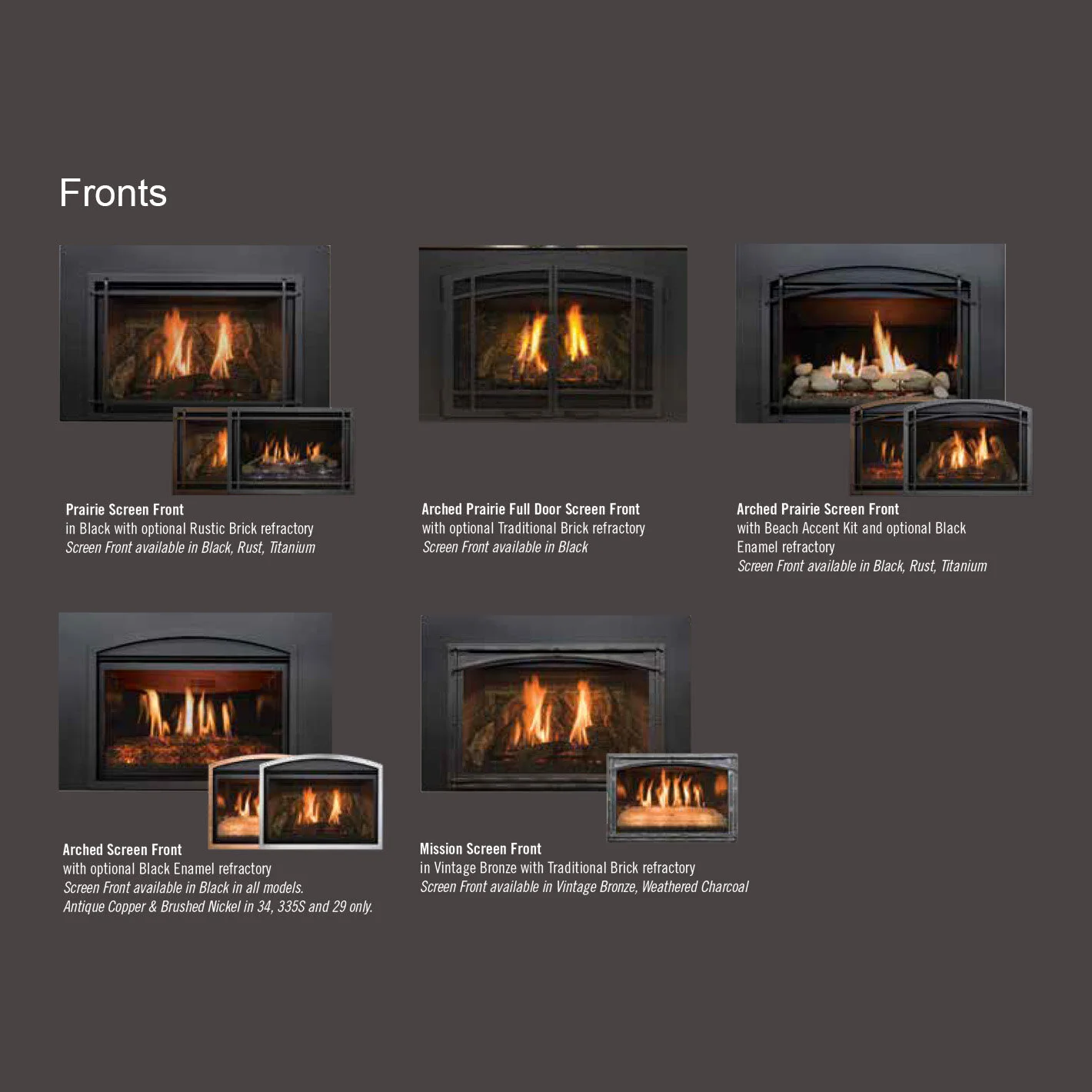 Kozy Heat Chaska 34 — Gas Insert